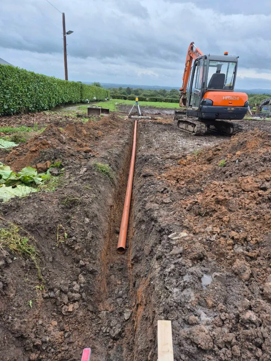 Mini digger for hire - Image 1