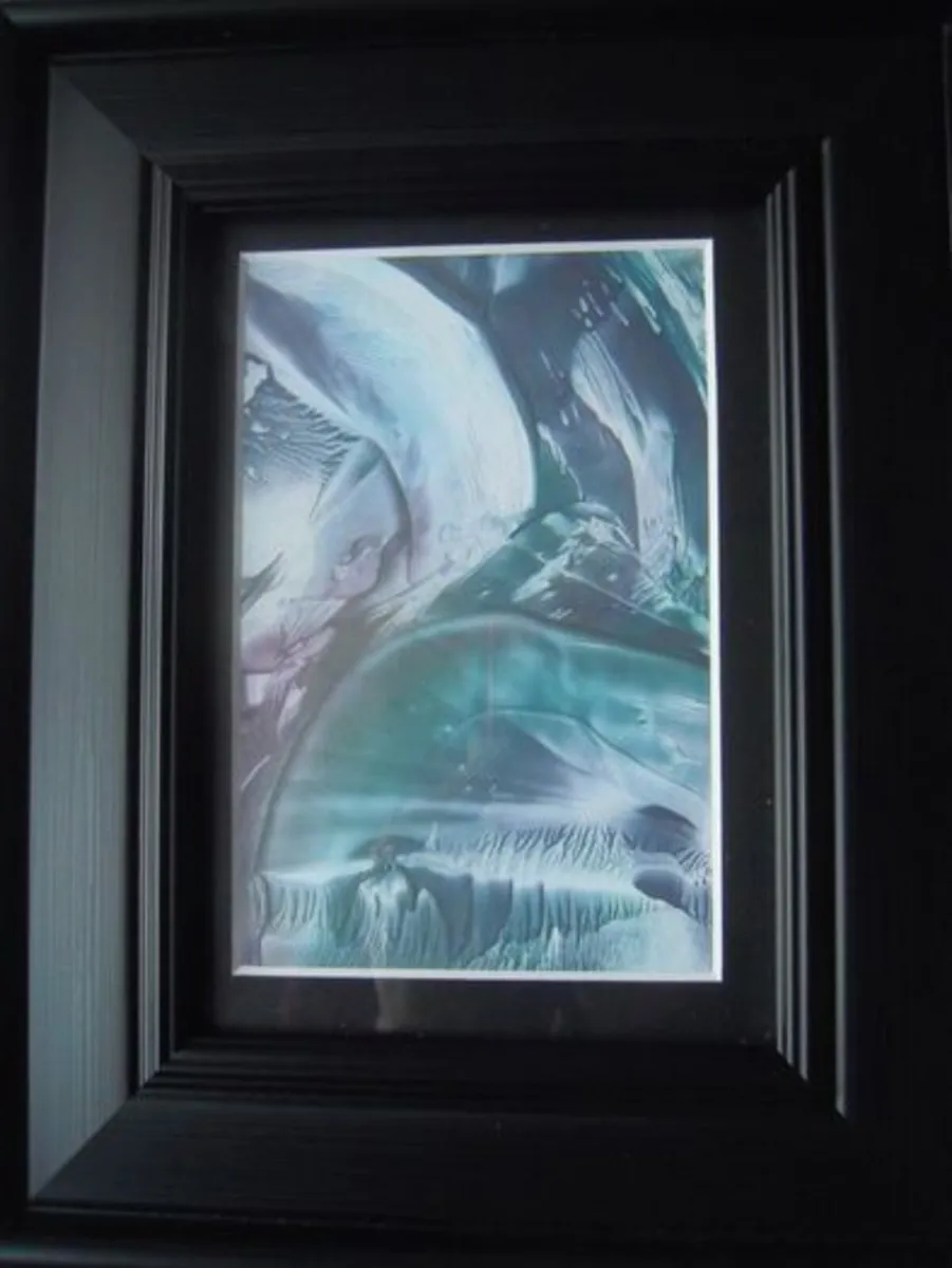 Abstract art, Encaustic art.Picture, Home decor - Image 1