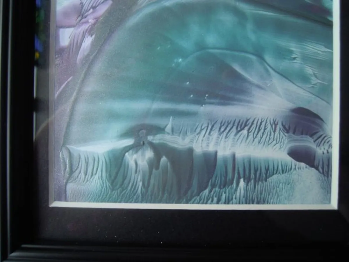 Abstract art, Encaustic art.Picture, Home decor - Image 2