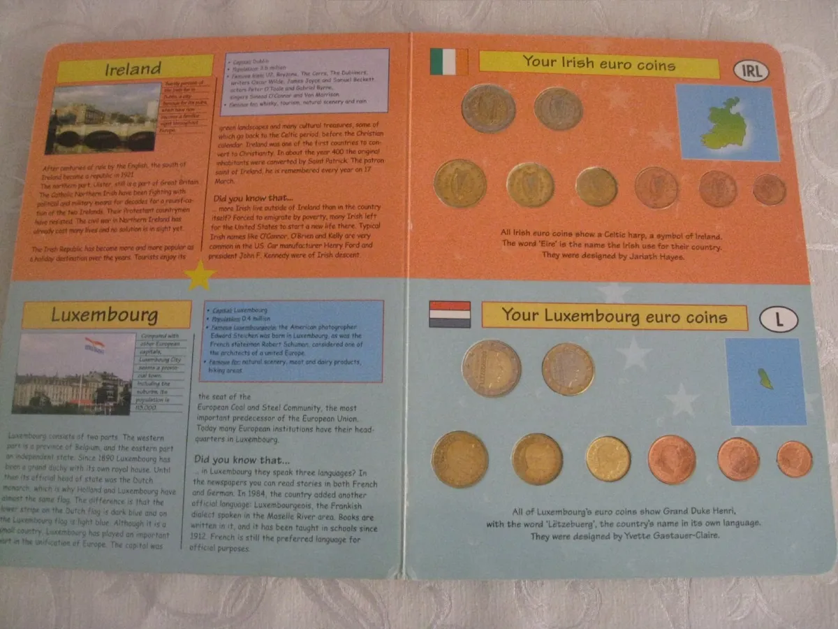 Euro Collection Folder - 65 Euros - Image 1