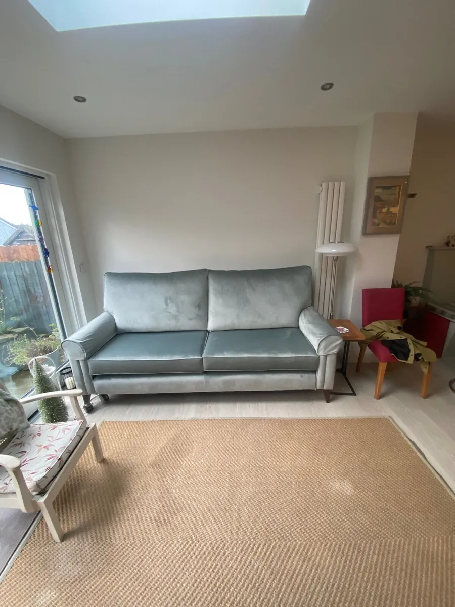 Mint green couch - Image 2