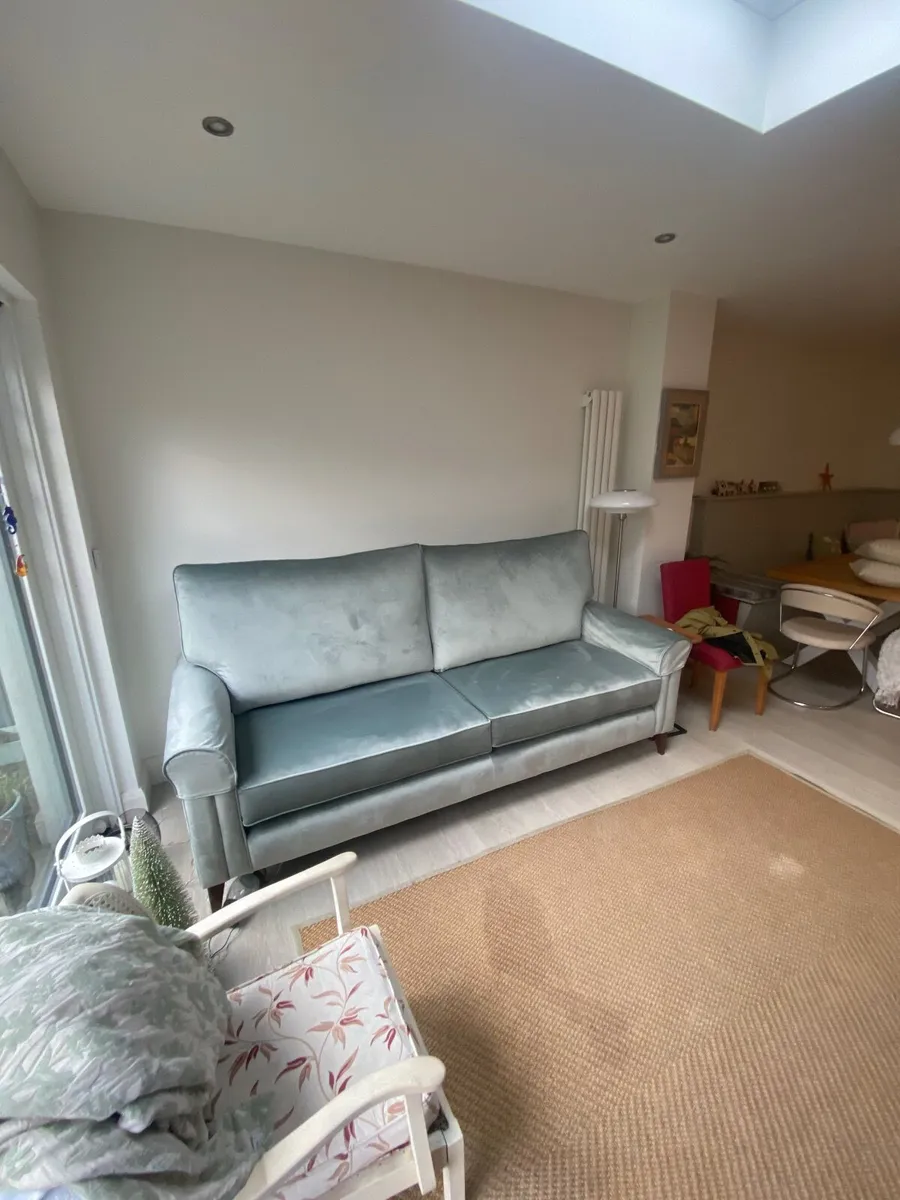 Mint green couch - Image 3