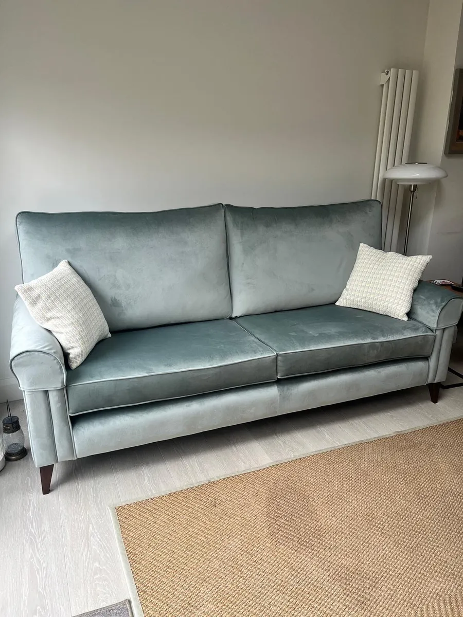 Mint green couch - Image 1