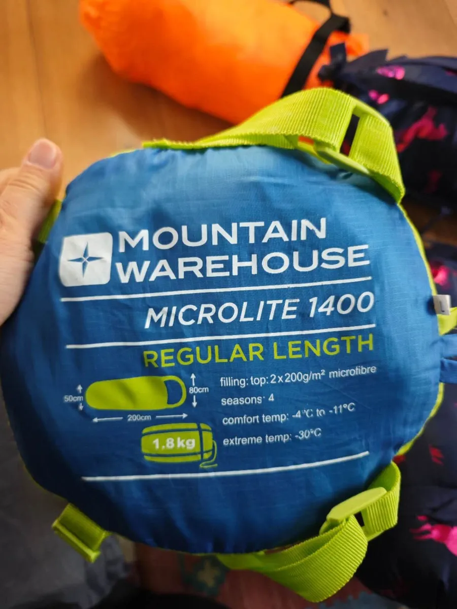 Camping sleep bags and shelter air mattresses etc - Image 4