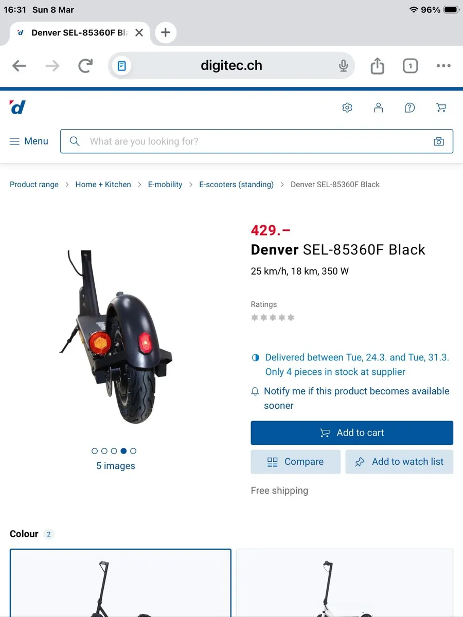 Denver electric scooter - Image 4