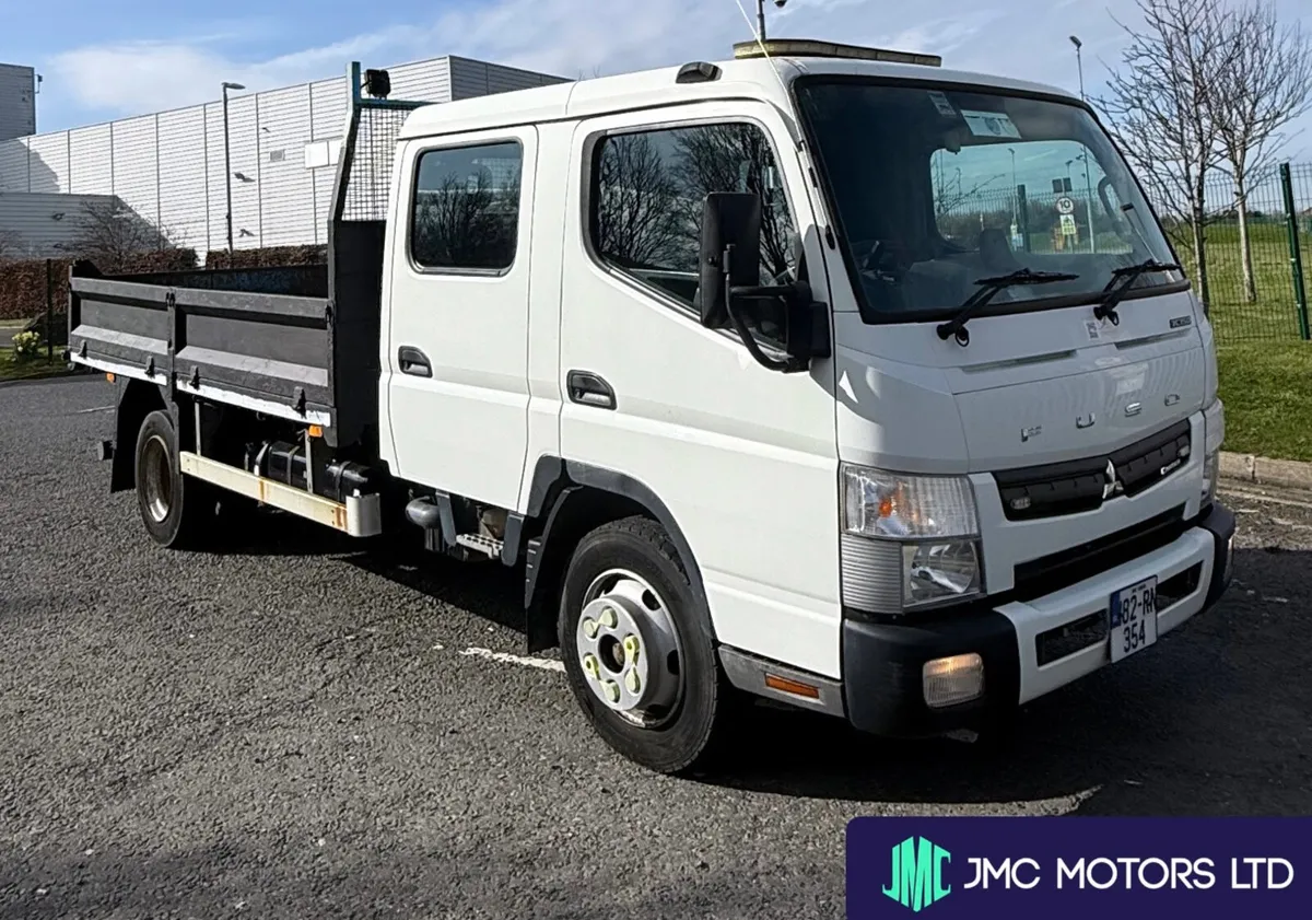 Mitsubishi Fuso Canter 2018 Crew Cab Tipper - Image 2