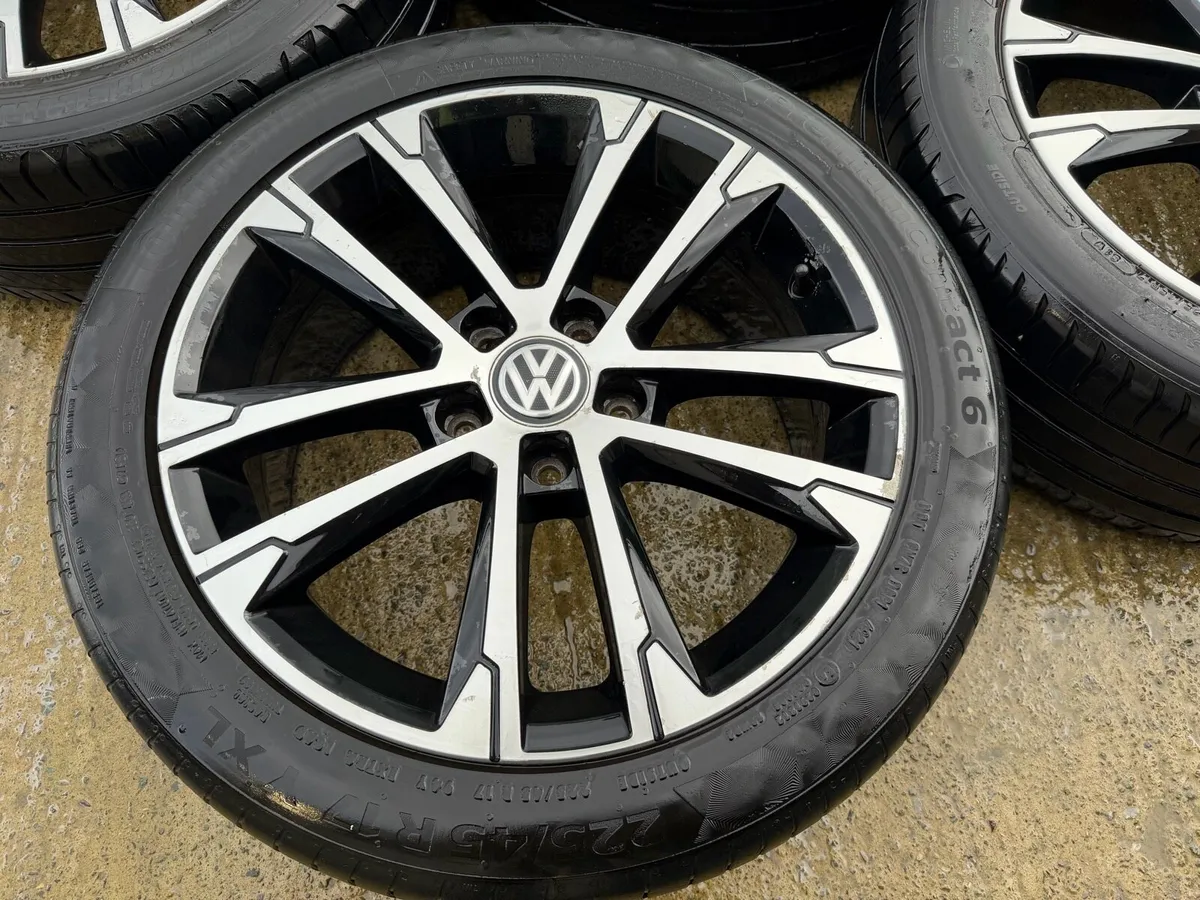 VW 17” Alloy Wheels with Tyres – Set of 4 - Image 3