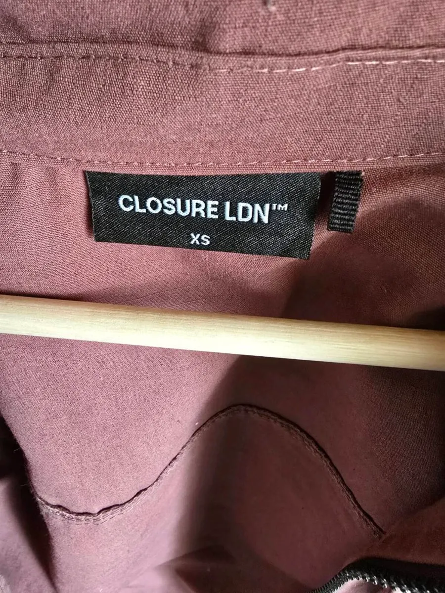 Closure LDN Dusty Rose Utility Jacket – XS Streetw - Image 3