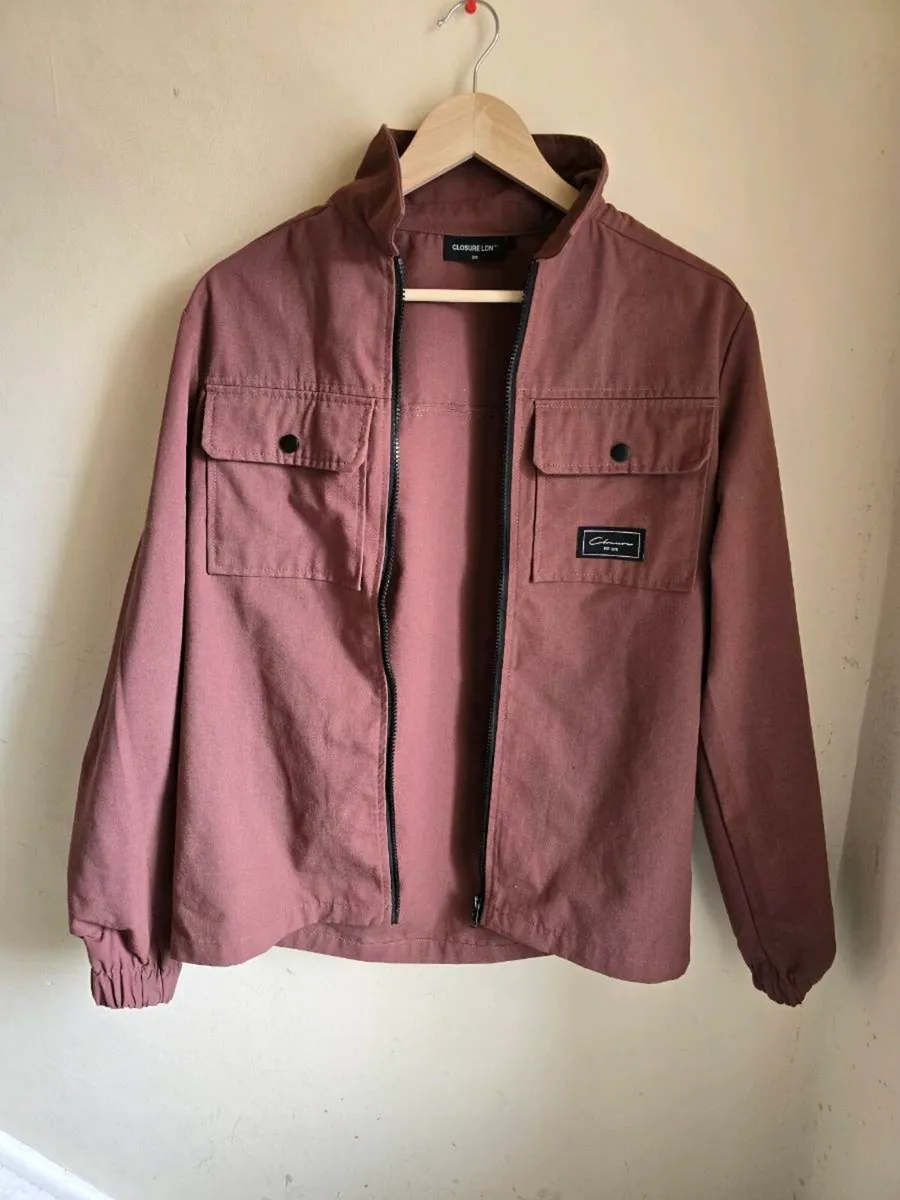 Closure LDN Dusty Rose Utility Jacket – XS Streetw - Image 1