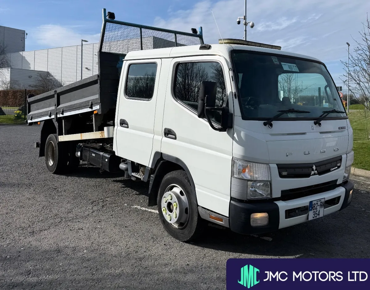 Mitsubishi Fuso Canter 2018 Tipper Crew Cab - Image 1