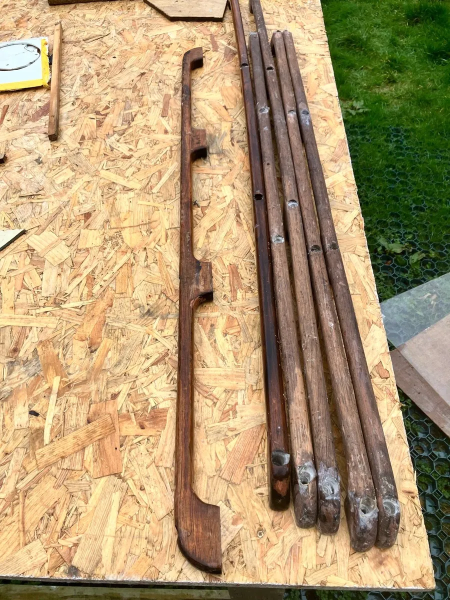 Teak boat handles - Image 1