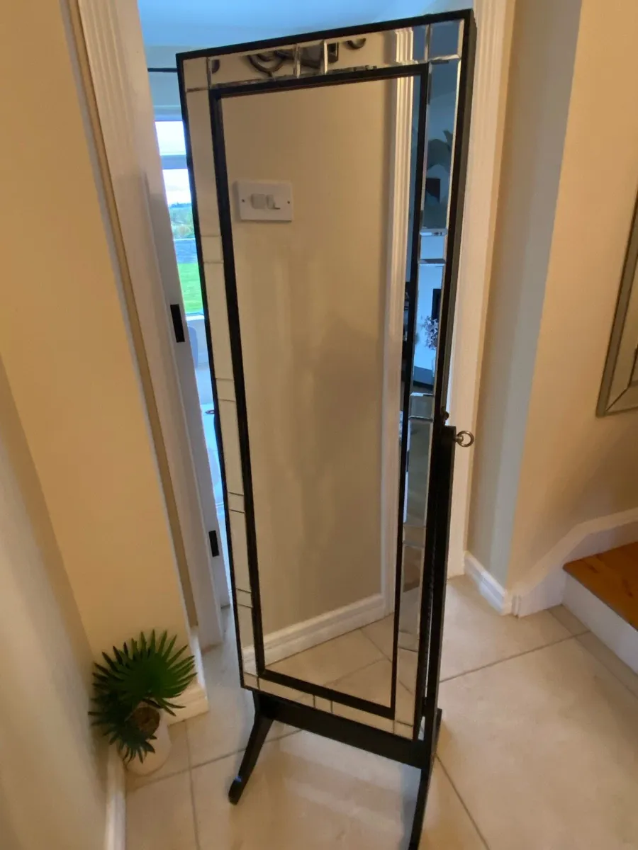 Mirror Jewelry Cabinet - Image 1
