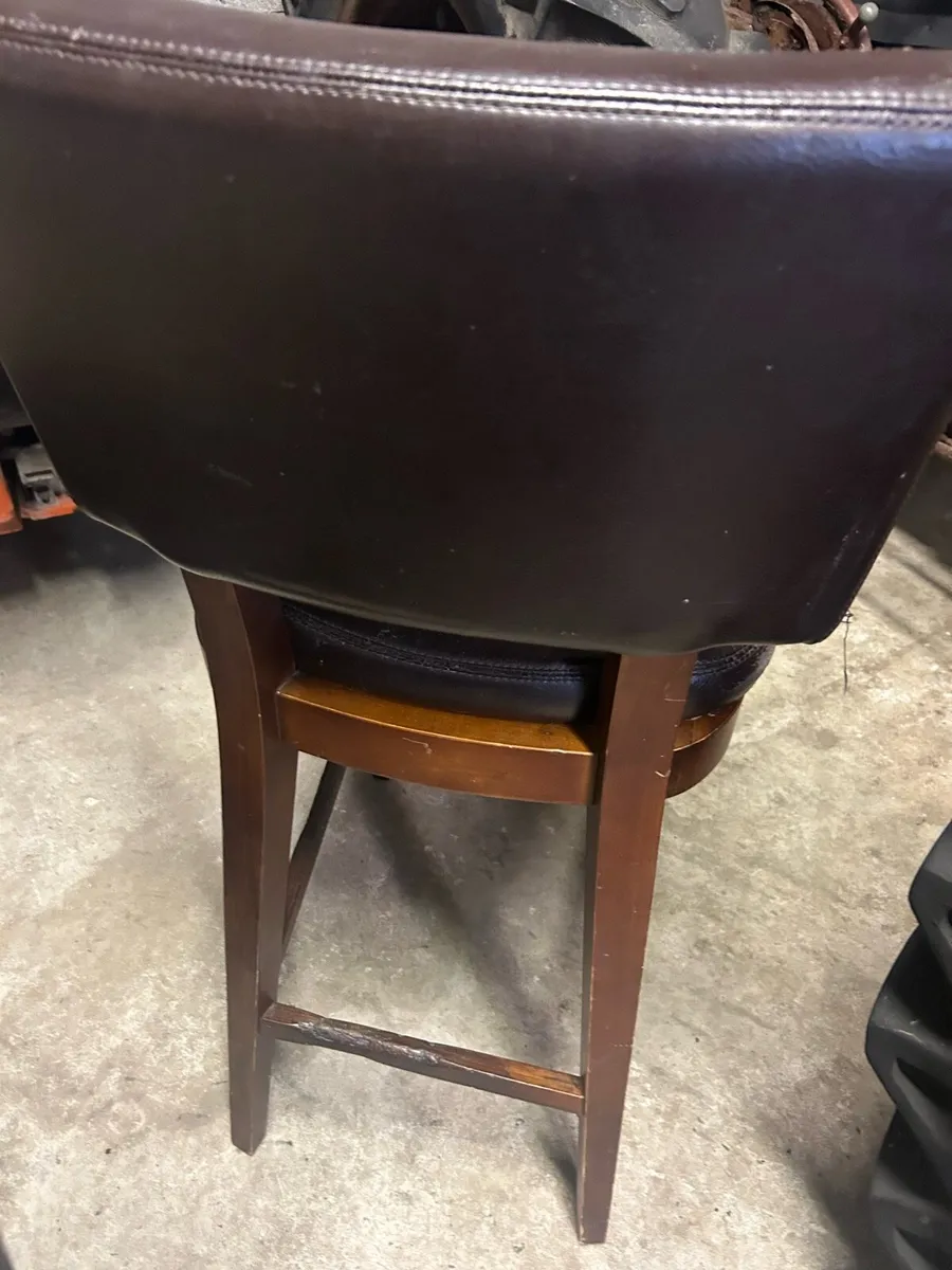 Bar stools pair €30 each €50 for both - Image 3