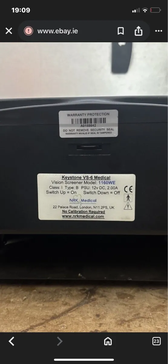 Keystone Vision Screener VS 6 excellent condition - Image 2