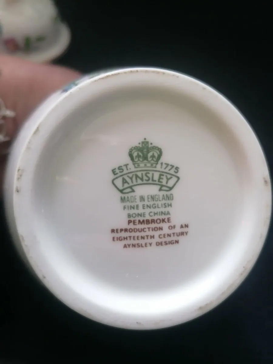 Aynsley "Pembroke" Fine Bone China Ginger Jar - Image 2