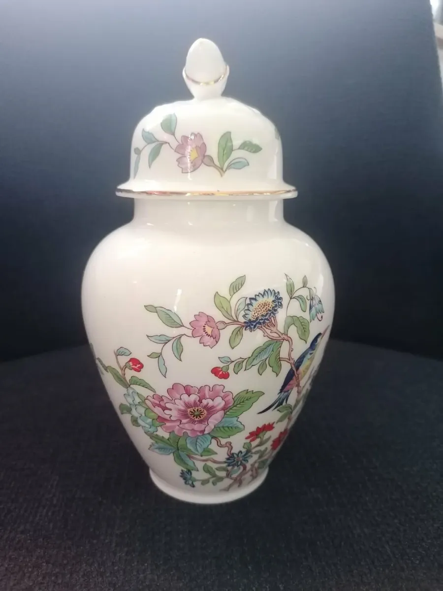 Aynsley "Pembroke" Fine Bone China Ginger Jar - Image 3