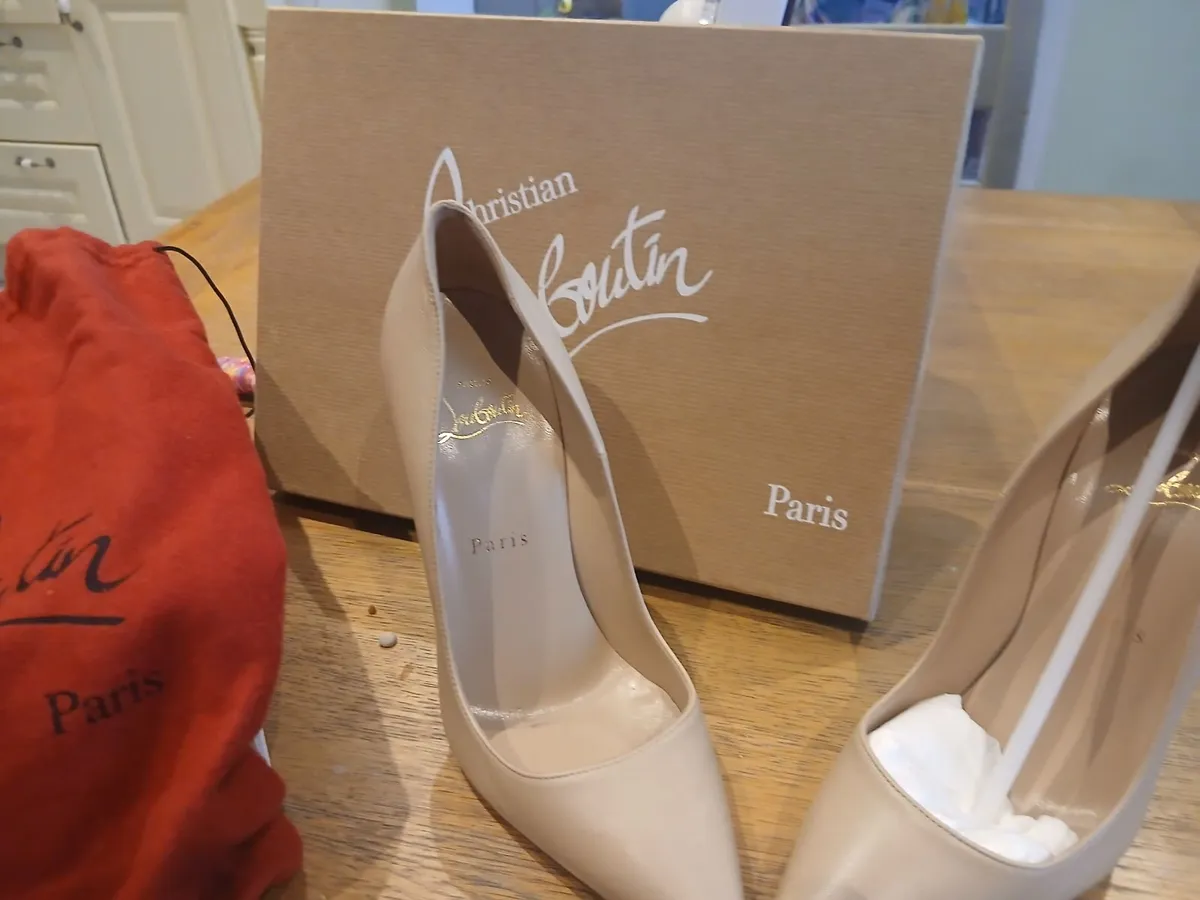 Genuine Louboutin heels - Image 2