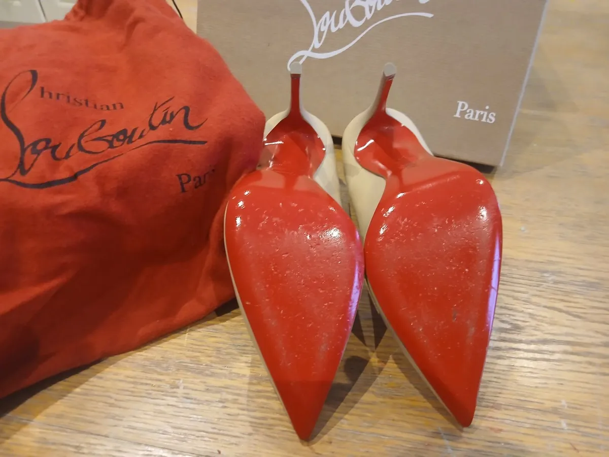 Genuine Louboutin heels - Image 3