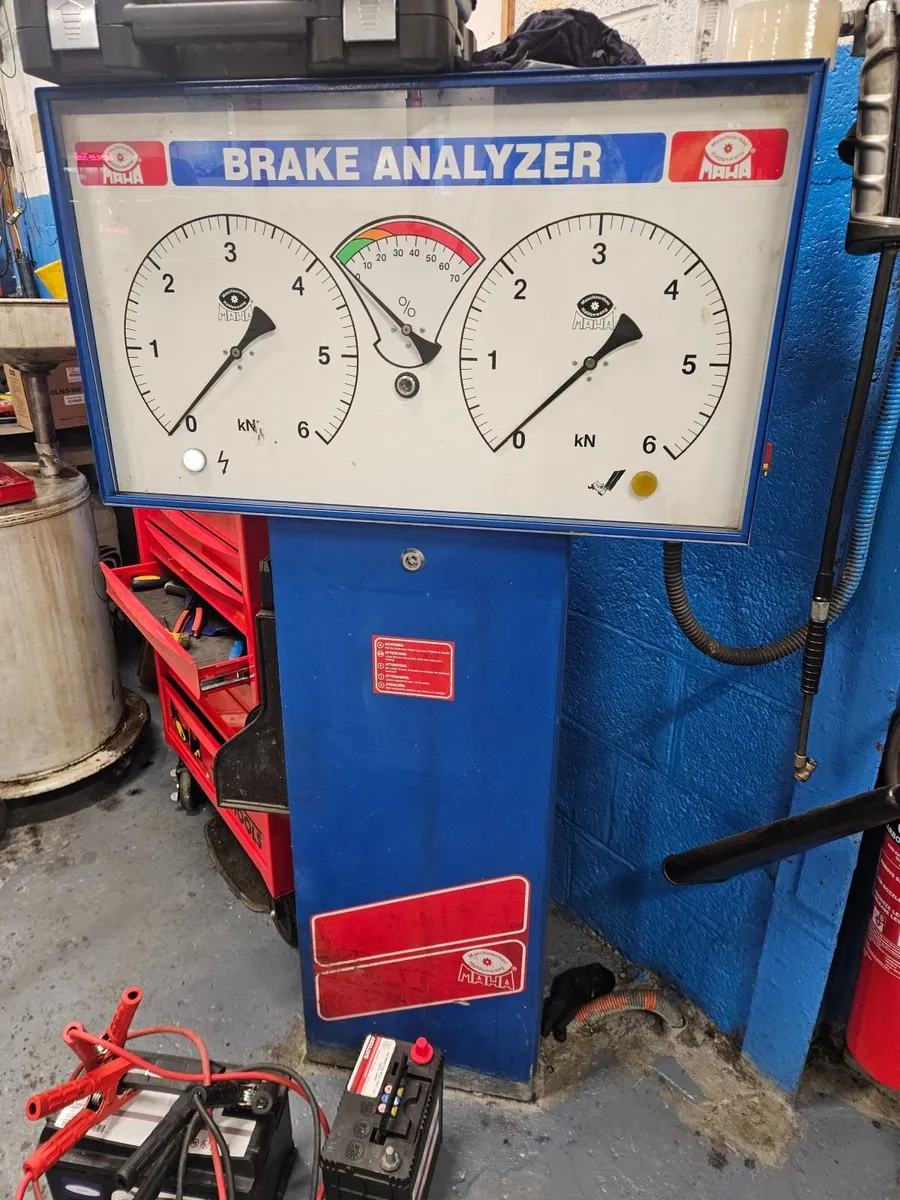 MAHA BRAKE TESTER - Image 1