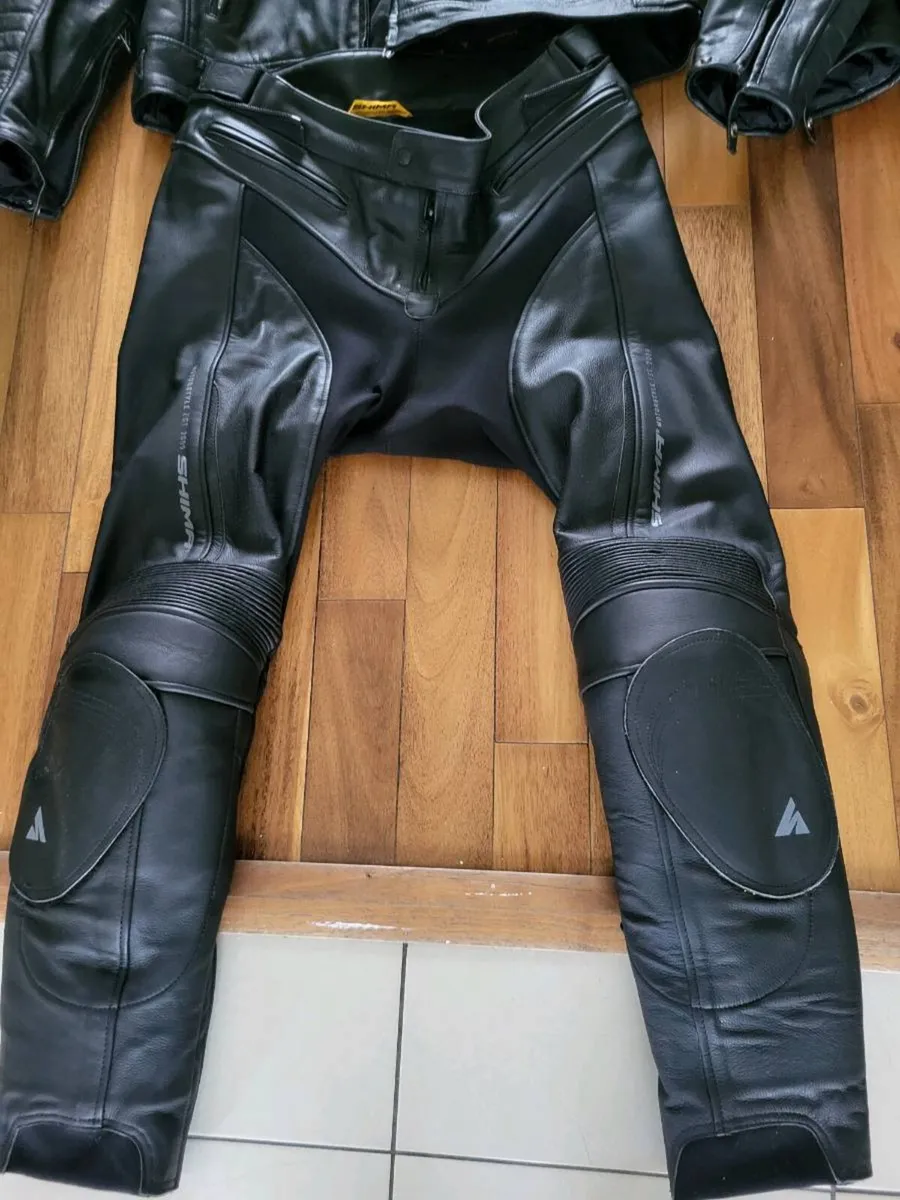 Motorbike lather jacket and Pants SHIMA - Image 3