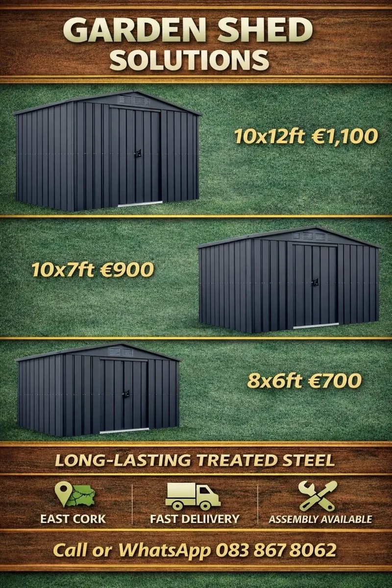 Garden sheds - Image 1