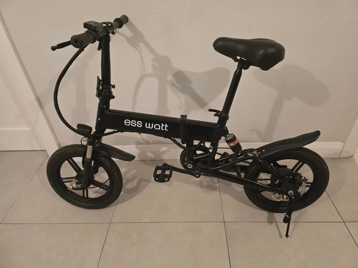 Folding Semi Electric Bike - Image 1