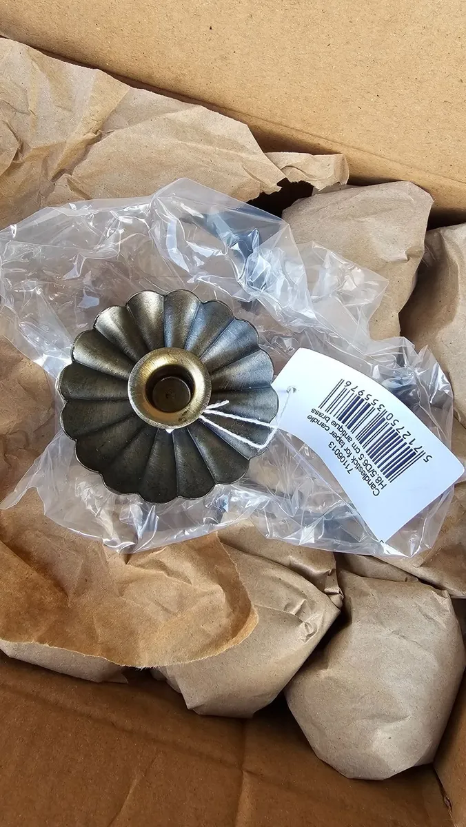 23 Brass Candle Holders - Image 2