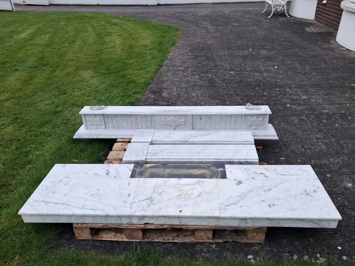 Marble fireplace - Image 3