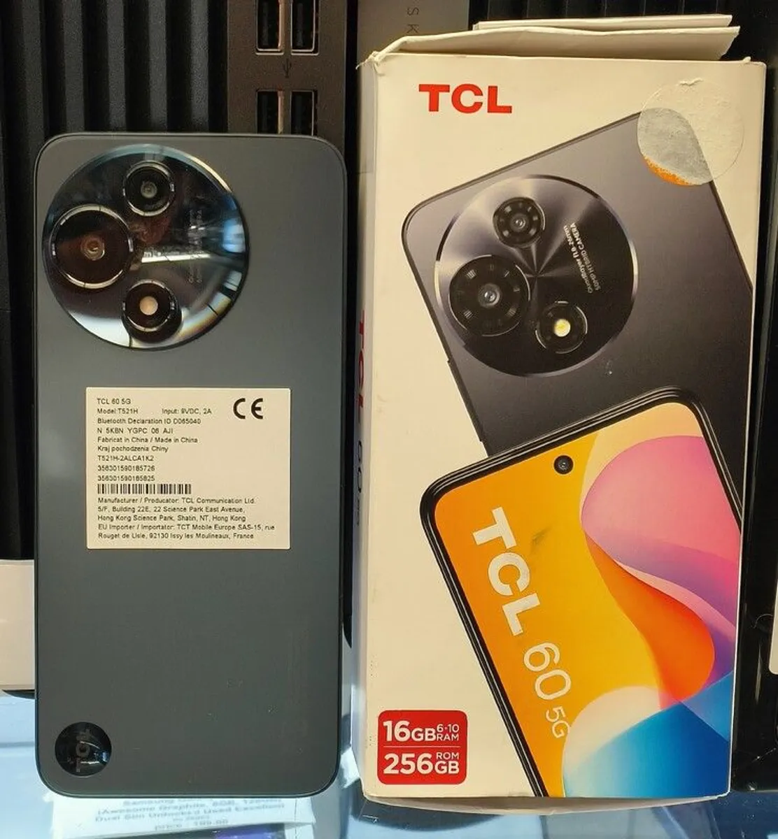 TCL 60 5G, 256GB/ 16GB RAM, Display NXTVISION 6.8" 120Hz HD+, Dual Sim Unlocked Smartphone - Image 1