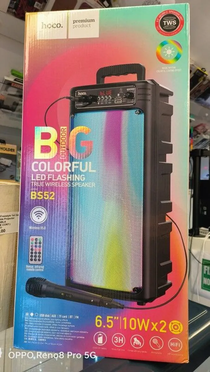 Hoco BS52 Full Board Bluetooth Speaker / New - Image 2