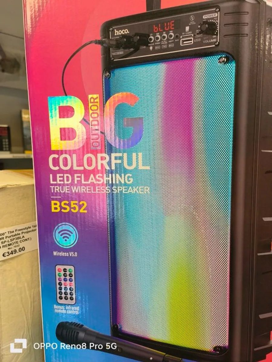 Hoco BS52 Full Board Bluetooth Speaker / New - Image 4