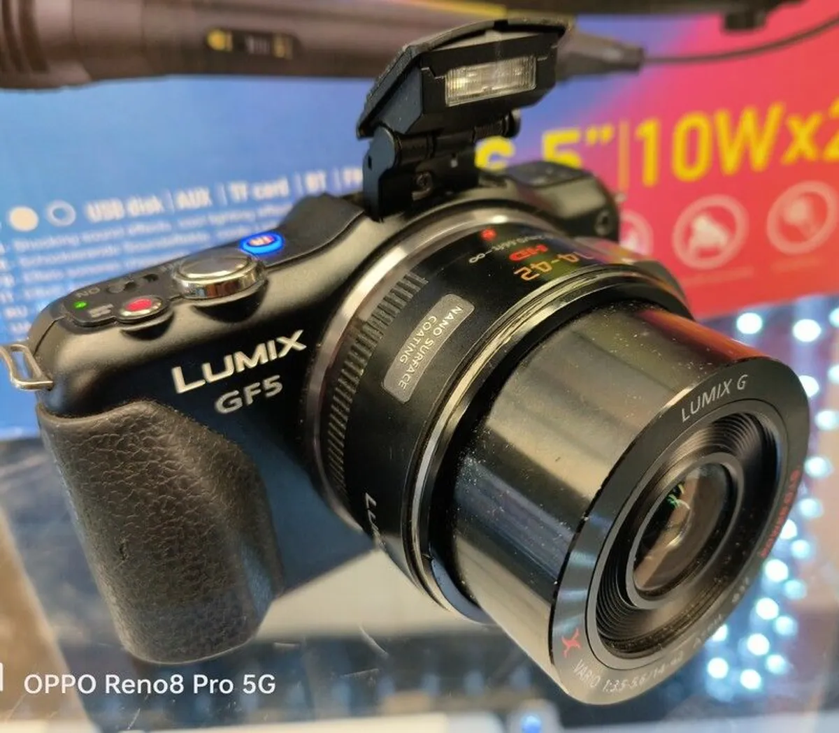 Touch Screen Panasonic LUMIX DMC-GF5K 12.1MP Digital Camera w/ 14-42mm Lens with Intelligent Auto (iA) - Image 1