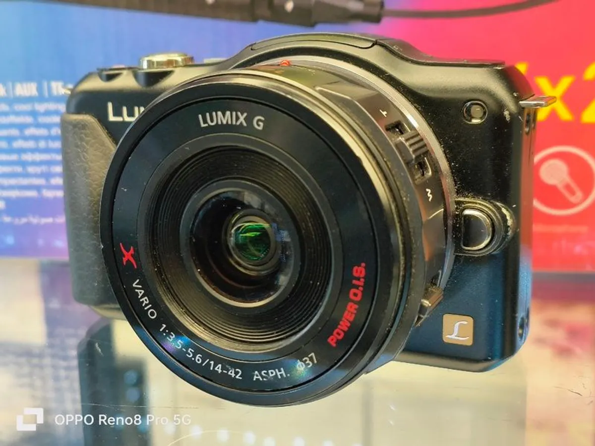 Touch Screen Panasonic LUMIX DMC-GF5K 12.1MP Digital Camera w/ 14-42mm Lens with Intelligent Auto (iA) - Image 2
