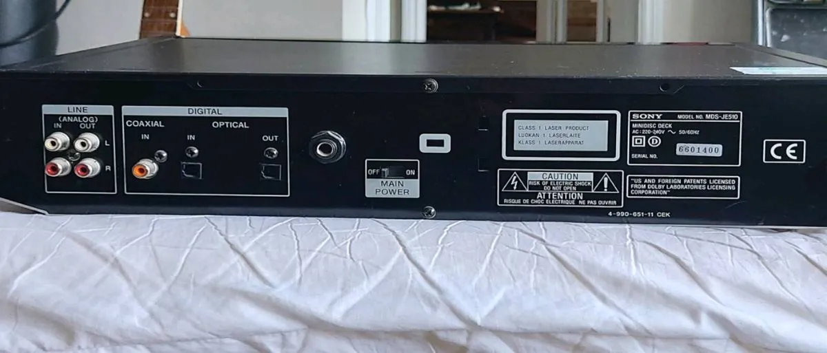 Sony Mini disc recorder MDS JE 510 - Image 2