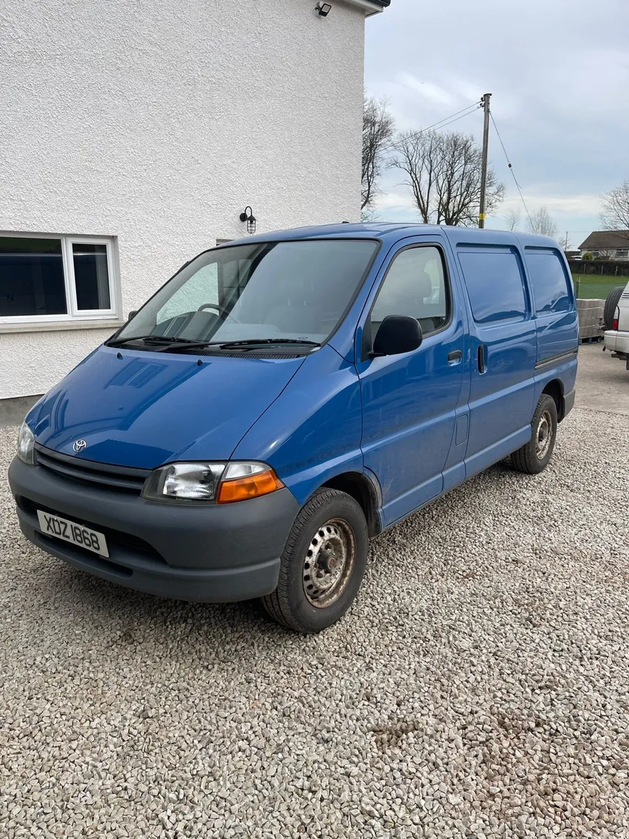 1997 toyota hiace van 2.4d 80k miles - Image 1