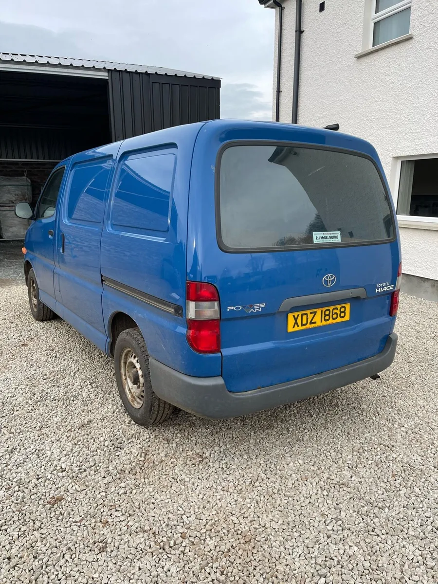 1997 toyota hiace van 2.4d 80k miles - Image 2