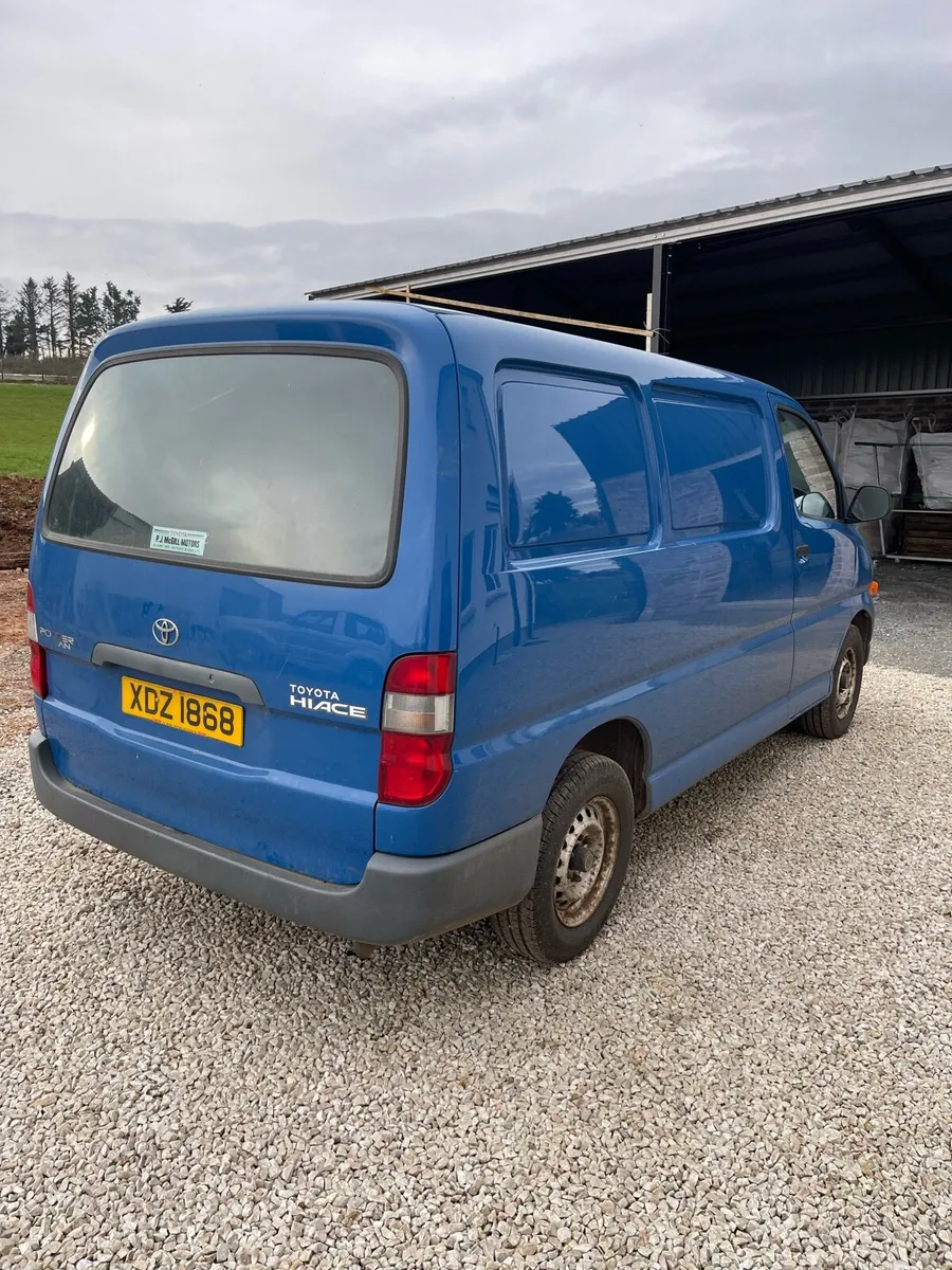 1997 toyota hiace van 2.4d 80k miles - Image 4