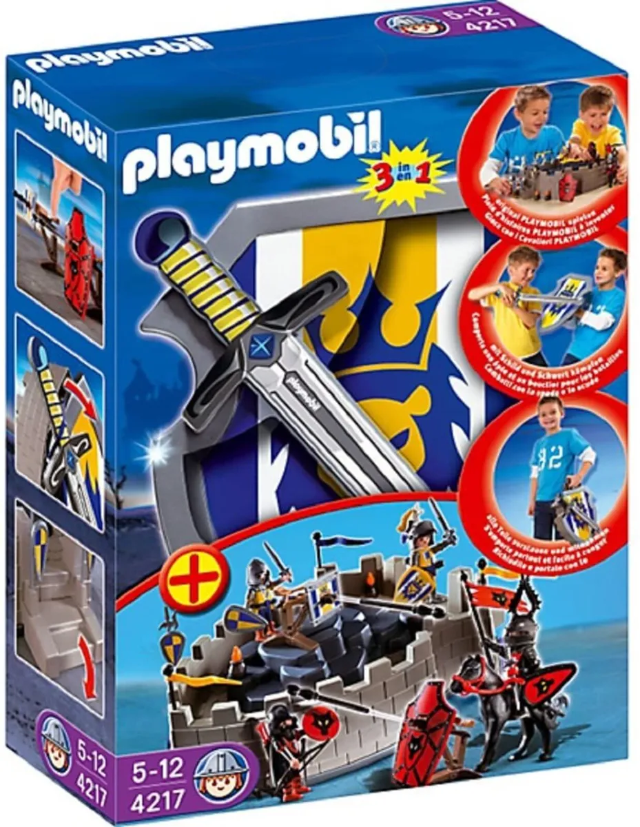 New: Playmobil 4217 Knights Shield Playset - Image 1
