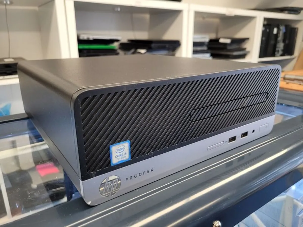 HP ProDesk 400 G4 SFF Business PC Intel Core i5 7th Gen 512GB SSD 8GB Ram Win11Pro - Image 1