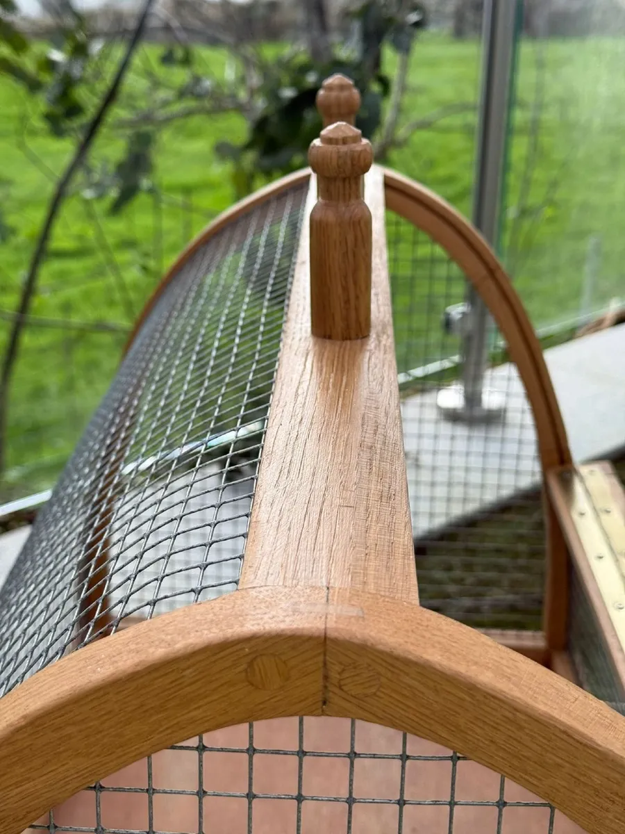 Handcrafted Oak Show Cage - Image 2
