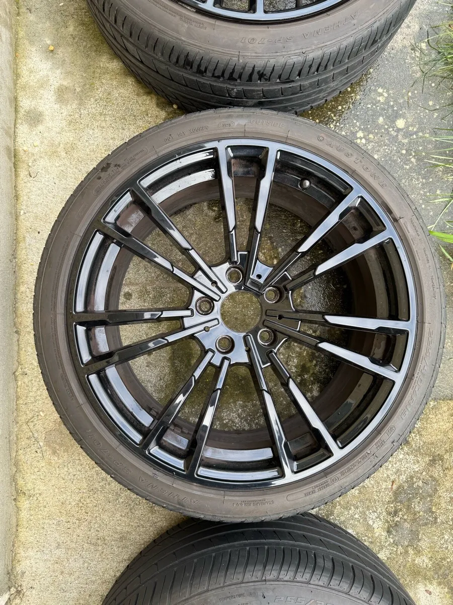 BMW F90 M5 Style 19 inch alloys with good tyres - Image 4