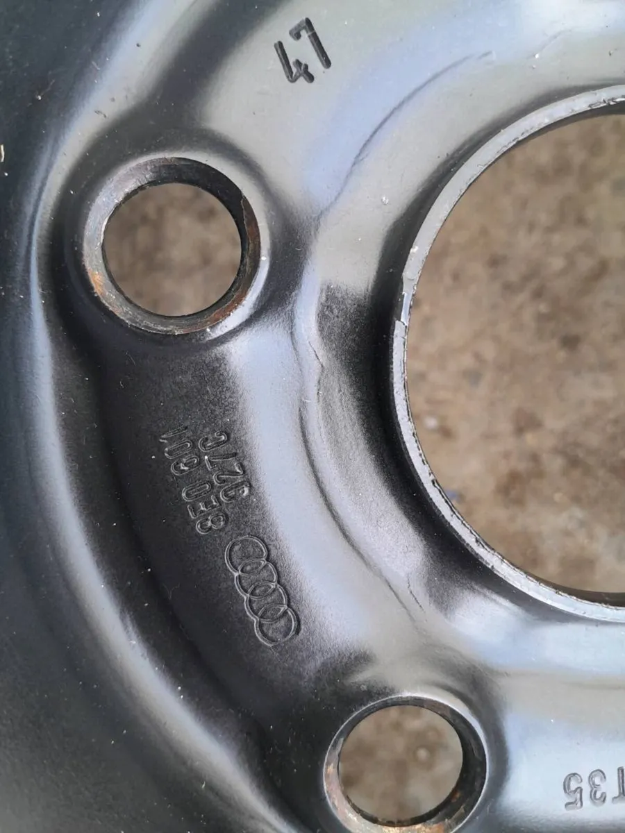 Audi A3 Space saver wheel - Image 4