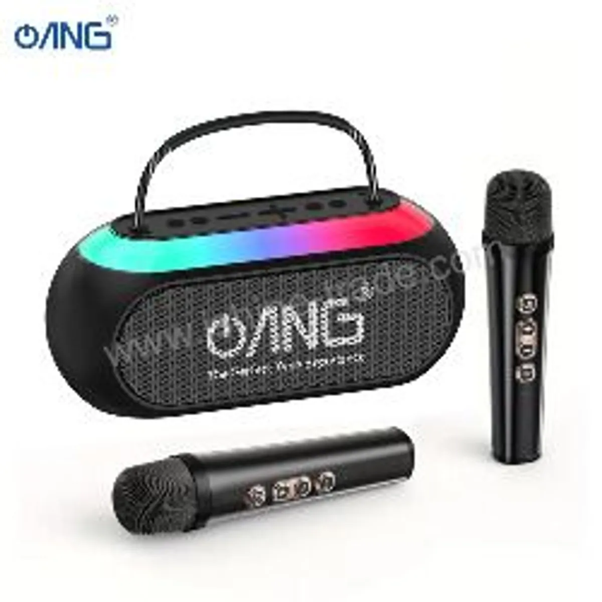 ANG SPK05 Karaoke Wireless BT Speaker- Black - Image 1