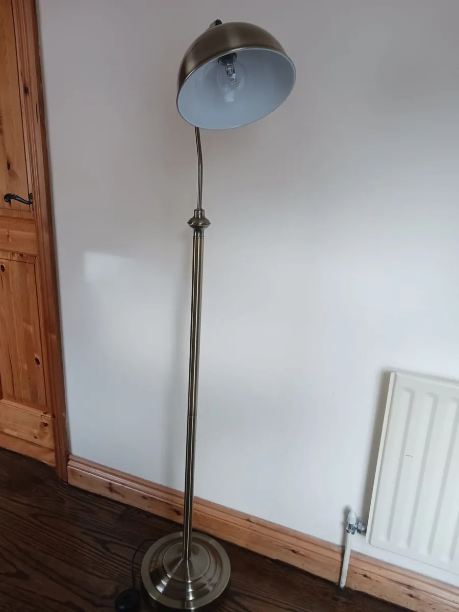 Brass Floor Lamp - Image 1