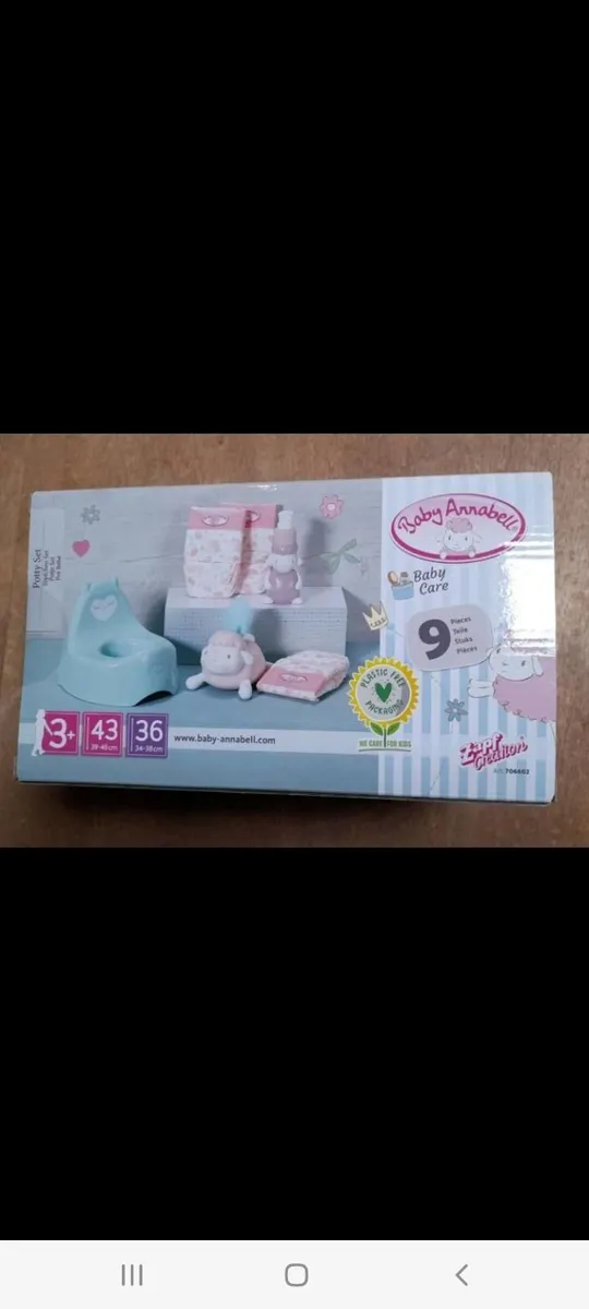 Baby Annabell Potty Set - new - Image 3