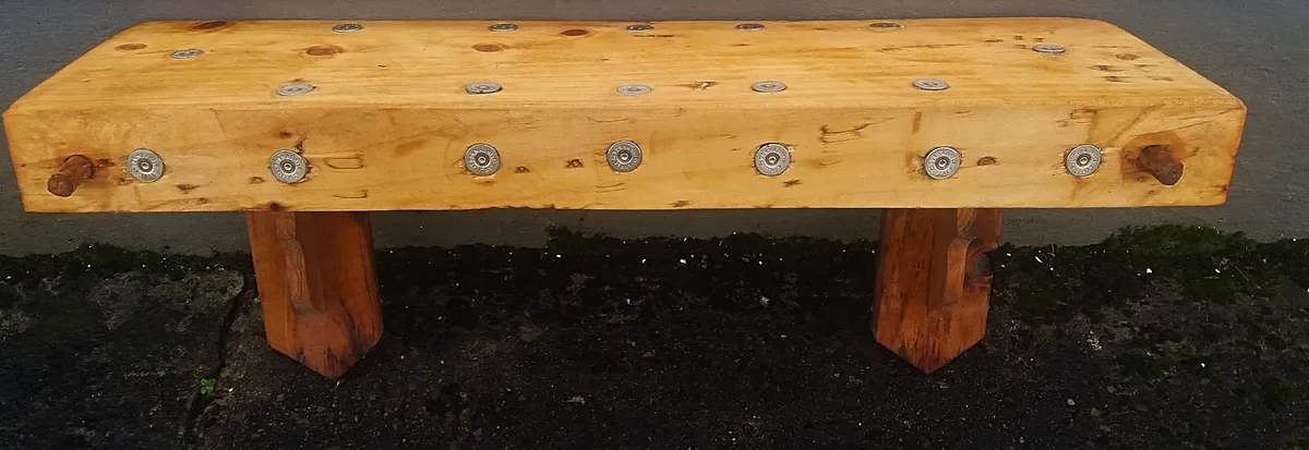 Rustic Floating chunky shelf / display - Image 1