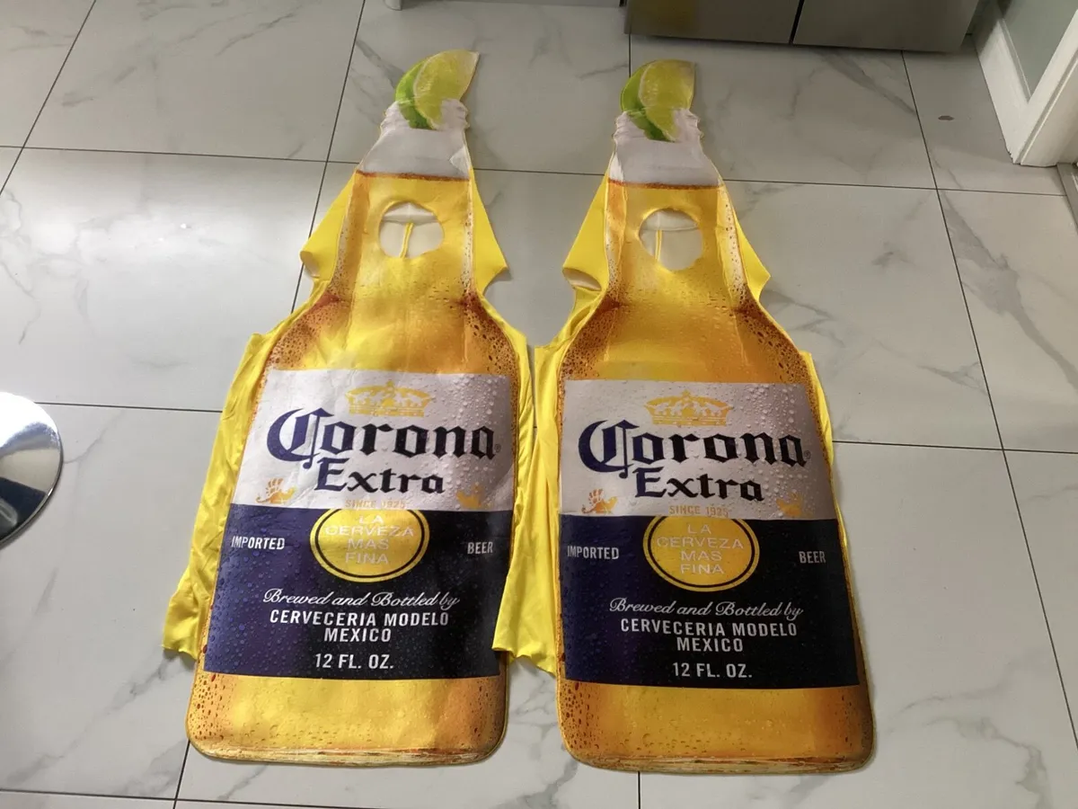 2 Corona extra adult costume worn once . - Image 1