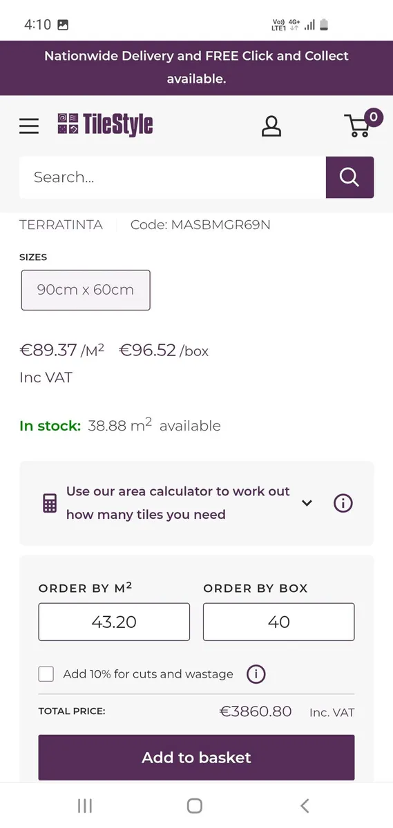 New Porcelain paving slabs - Image 3