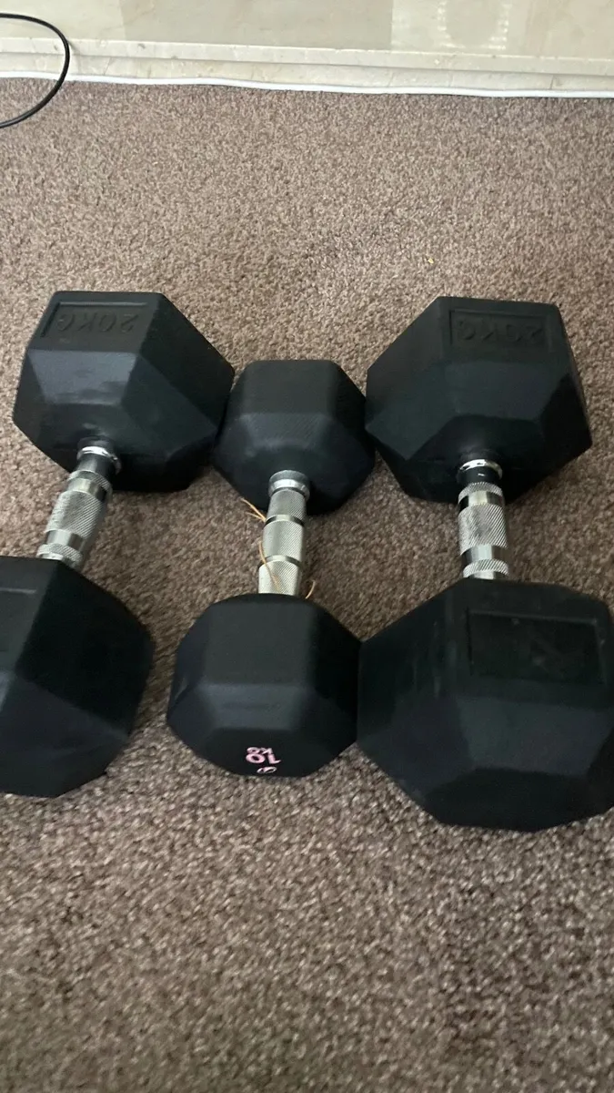 Dumbbells for sale. Collection only - Image 2