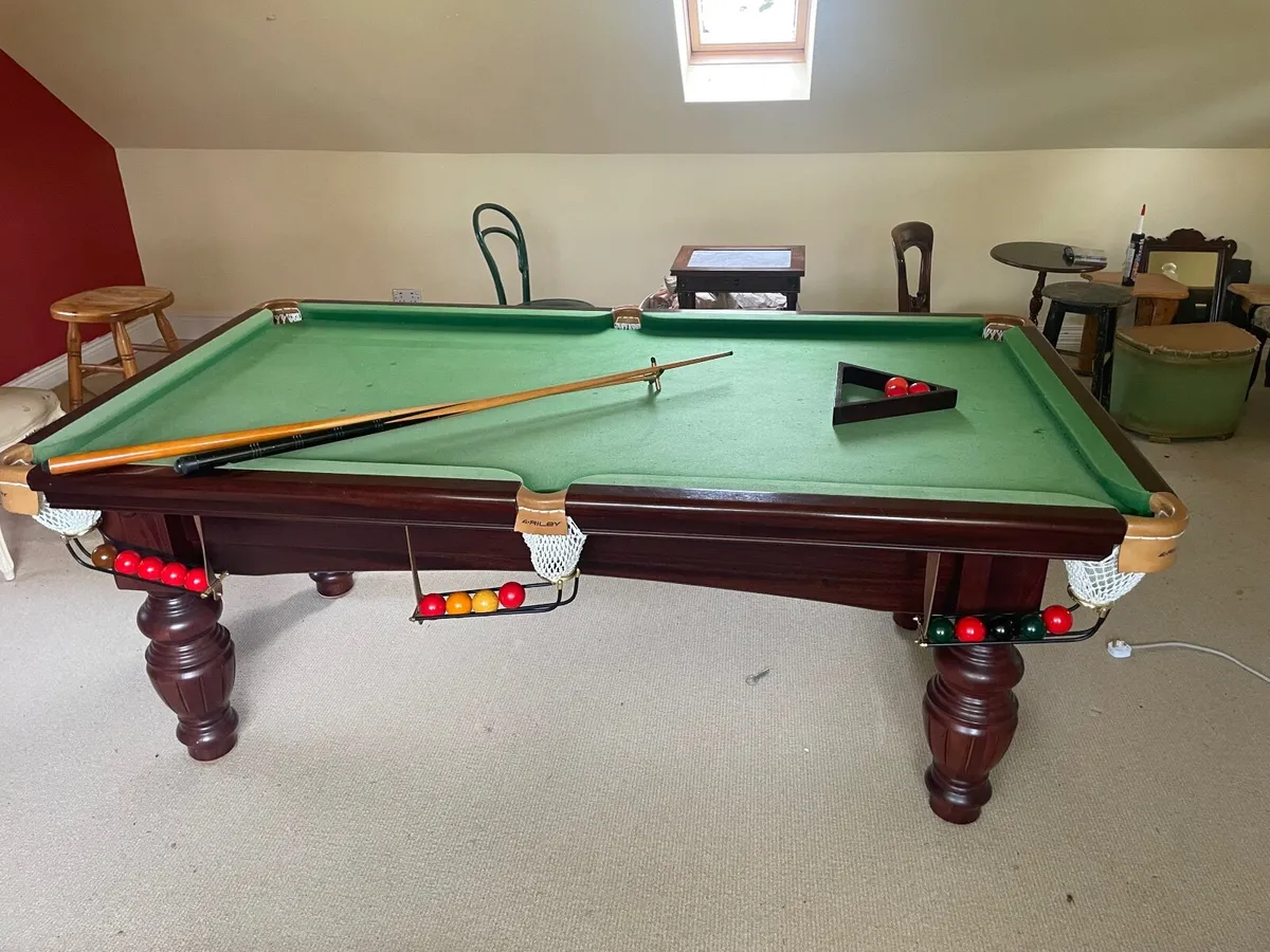 Snooker table 1/2 size - Image 4